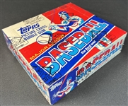 1985 Topps Unopened Cello Box FASC BBCE Authenticated