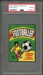 1975 Topps Footballer Wax Pack PSA 8 NM-MT