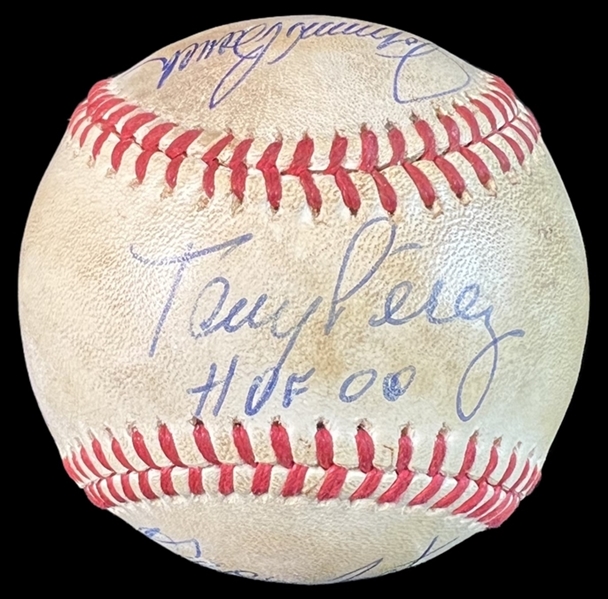 Big Red Machine Signed ONL (Feeney) Baseball JSA LOA