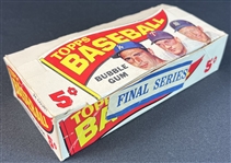 1964 Topps Final Series Display Box