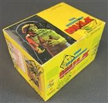 1979 F.K.S. The Incredible Hulk Unopened Sticker Box BBCE Authenticated