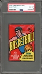 1974 Topps Basketball Wax Pack PSA 8 NM-MT