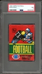 1980 Topps Football Wax Pack PSA 7 NM