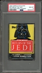 1983 Topps Star Wars Return Of The Jedi Wax Pack- Series 1 (Vader) PSA 8 NM-MT