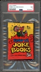 1970 Topps Funny LiL Joke Books Wax Pack PSA 7 NM