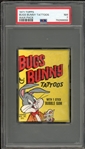 1971 Topps Bugs Bunny Tattoos Wax Pack PSA 7 NM