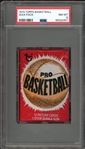 1979 Topps Basketball Wax Pack PSA 8 NM-MT