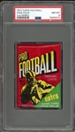 1971 Topps Football 2nd Series Wax Pack PSA 8 NM-MT