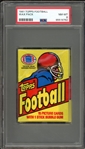 1981 Topps Football Wax Pack PSA 8 NM-MT