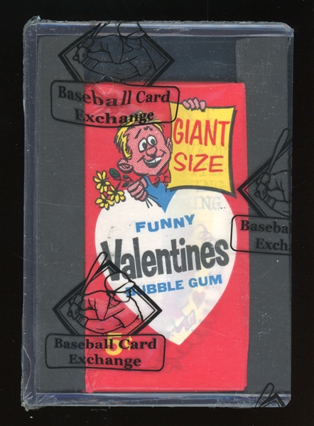 1961 Topps Funny Valentine Wax Pack BBCE