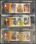 1983 Donruss Unopened Rack Pack Group of 3 BBCE Authenticated