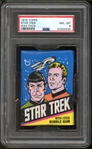 1976 Topps Star Trek Wax Pack PSA 8 NM-MT 