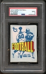 1972 Topps Football Wax Pack 1st Series PSA 9 MINT