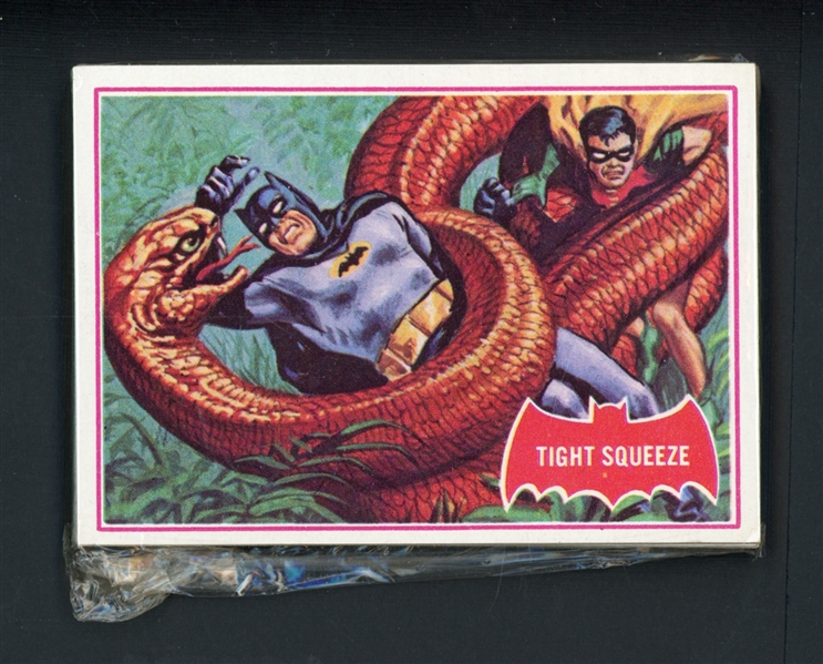 1966 Topps Batman Red Bat Unopened Cello Pack