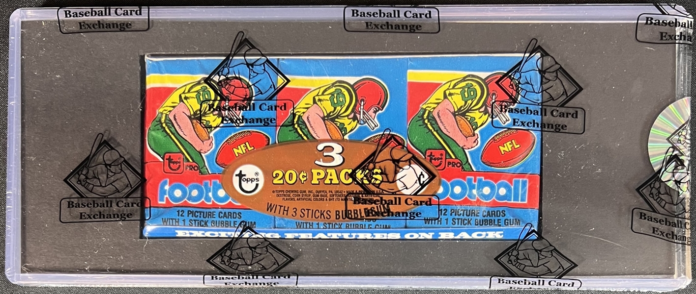 1978 Topps Unopened Wax Tray BBCE Authenticated 