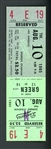 1965 LA Dodgers Vs. New York Mets Dodgers Win Full Ticket 