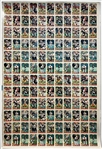 1989 Topps 100 Yard Club Uncut Sheet