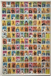 1970-71 Topps Hockey Uncut Sheet