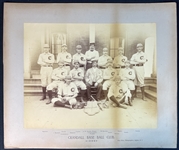 1889 Crandall Base Ball Club Team Portrait