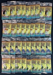 2000 Pokemon Gym Heroes Unopened Pack Group of 36