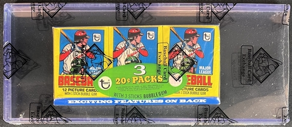 1979 Topps Unopened Wax Tray BBCE Authenticated