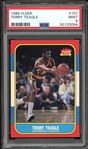 1986 Fleer #107 Terry Teagle PSA 9 MINT