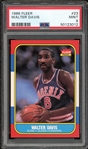 1986 Fleer #23 Walter Davis PSA 9 MINT