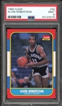 1986 Fleer #92 Alvin Robertson PSA 9 MINT