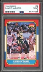 1986 Fleer #72 Xavier McDaniel PSA 9 MINT