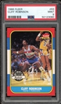 1986 Fleer #93 Cliff Robinson PSA 9 MINT