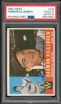 1960 Topps #210 Harmon Killebrew Autograph PSA/DNA Certified 4 VG/EX Auto 10 