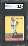 1933 Goudey #154 Jimmy Foxx SGC 3.5 VG+