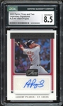 2022 Panini Three And Two Legendary Signatures (4/25) #LS-AP Albert Pujols CGC 8.5 NM-MT+