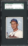 1950 Bowman #40 Bob Lemon SGC 7 NM