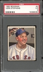 1950 Bowman #2 Vern Stephens PSA 3 VG