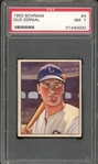 1950 Bowman #4 Gus Zernial PSA 7 NM