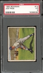 1950 Bowman #12 Joe Page PSA 3 VG