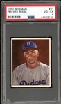 1950 Bowman #21 Pee Wee Reese PSA 4 VG-EX