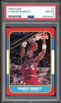 1986 Fleer #7 Charles Barkley PSA 8 NM-MT