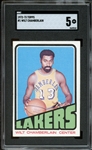 1972-73 Topps #1 Wilt Chamberlain SGC 5 EX