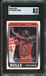 1988-89 Fleer #17 Michael Jordan SGC 8 NM-MT