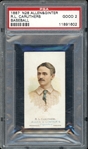 1887 N28 Allen & Ginter Baseball R.L. Caruthers PSA 2 GOOD