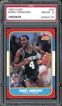 1986 Fleer #75 Sidney Moncrief PSA 8 NM-MT