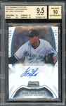 2011 Bowman Sterling Prospect Autographs #JF Jose Fernandez BGS 9.5 GEM MINT Auto 10 