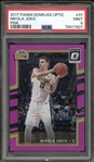 2017 Panini Donruss Optic Pink (8/25) #37 Nikola Jokic PSA 9 MINT