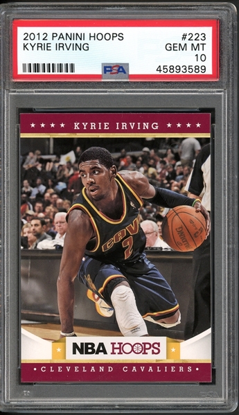 2012 Panini Hoops #223 Kyrie Irving PSA 10 GEM MINT