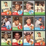 1963 Topps Near Complete Set 567/576