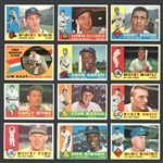 1960 Topps Near Complete Set 517/572