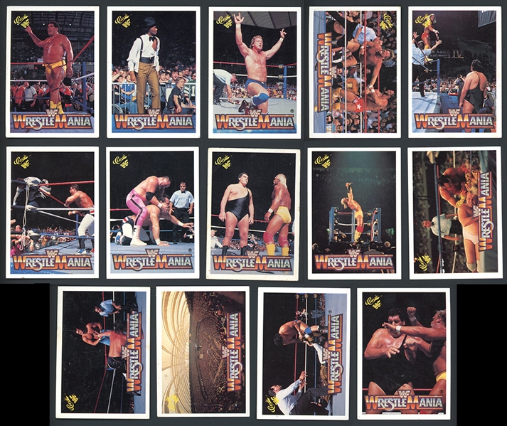 1990 Wrestlemania Lot Of (14)