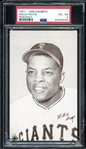 1947-66 Exhibits Willie Mays Portrait PSA 4 VG-EX